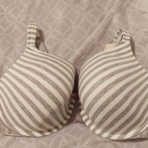 Cacique grey/wht stripe full coverage44DDDNew